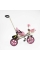 Велосипед 3-х колісний BS-70225 "Best Trike" колеса EVA переднє 10", заднє 8", сталева рама, УКР. ОЗВУЧУВАННЯ, батьківська ручка, в коробці