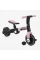 Велосипед 3-х колісний BS-11402 "Best Trike" колеса EVA переднє 8", заднє 6", нейлонова рама, трансформується у велобіг, підсвічування, в коробці