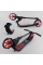 Самокат двоколісний 18424 "Best Scooter" (2) колір ЧЕРВОНИЙ, колеса PU - 20 см, широкий велосипедне кермо, новий зажим керма, в коробці