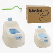 гр Горщик BM-17355 (1) "Bimbo", знімна м’яка накладка, кришка, щіточка, в коробці