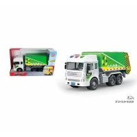 Машина RJ 6671-5 (24/2) сміттєвоз, масштаб - 1:14, підсвічування, звукові ефекти, інерція, гумові шини, рухомий сміттєвий бак, в коробці
