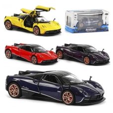 Машинка 67008 (48) "Авто Експерт", 4 кольори, металопластик, 1:32, світло, звук, інерція, відчиняються двері, в коробці, МІКС