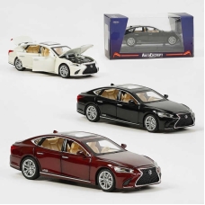 Машинка GT - 11709 (72/2) "Авто Експерт", 3 кольори, металопластик, масштаб 1:32, звук, світло, інерція, в коробці, ВИДАЄТЬСЯ ТІЛЬКИ МІКС ВИДІВ