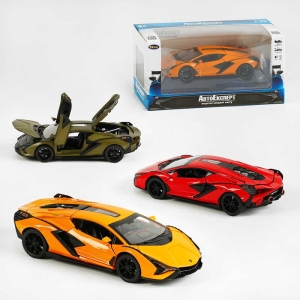 Машинка TK - 10517 (48/2) "Авто Експерт", 3 кольори, металопластик, 1:32, звук, світло, інерція, рухомі елементи, в коробці, ВИДАЄТЬСЯ МІКС ВИДІВ