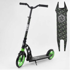 Самокат двоколісний "Best Scooter" 62798 (2) колеса PU, d переднього колеса - 230мм, d заднього колеса - 180мм, 1 амортизатор передній, в коробці