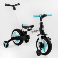 Велосипед-трансформер Best Trike 56659 колеса PU 10'', батьківська ручка, знімні педалі