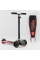 Самокат триколісний Best Scooter HW-00505 MAXI (6) знімне алюмінієве кермо, передні колеса PU 120х45мм. задні 80х50мм, зі світлом, в коробці