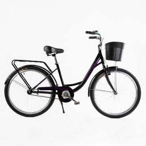 Велосипед міський Corso TRAVEL 26" TL-26523 + КОШИК