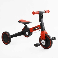 Велосипед 3-х колісний BS-45459 "Best Trike" колеса EVA переднє 8", заднє 6", нейлонова рама, трансформується у велобіг, підсвічування, в коробці