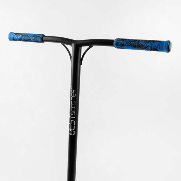 Самокат трюковий Best Scooter BS-77566 (4) HIC-система, ПЕГИ, алюмінієвий диск та дека з ПРИНТОМ, колеса PU, d = 110мм, ширина керма - 60 см, в коробці