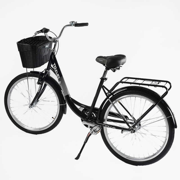 Велосипед міський Corso TRAVEL 26" TL-26207 + КОШИК