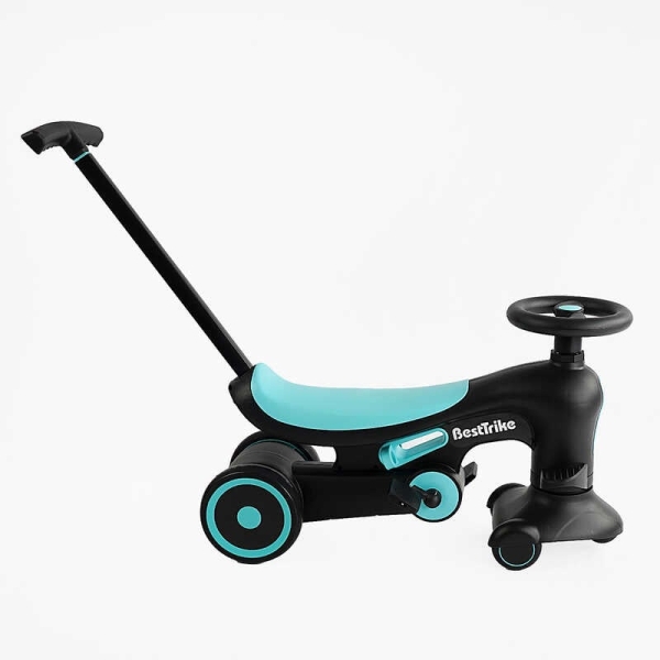 Велосипед-толокар BST-8130 Best Trike матеріал рами нейлон, колеса PU, батьківська ручка, в коробці