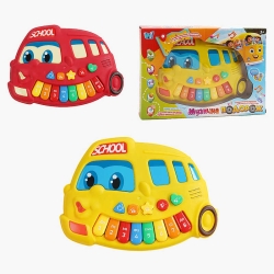 Піаніно музичне 51413 (60) WToys Українське озвучення, музичні ноти, цифри, мелодії, пісні, підсвічування, в коробці