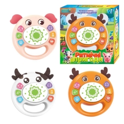 Барабан музичний 84480 (120) WToys 3 види, Українське озвучення, "Ритмічні пригоди", казки, віршики, пісні, барабанчик, в коробці