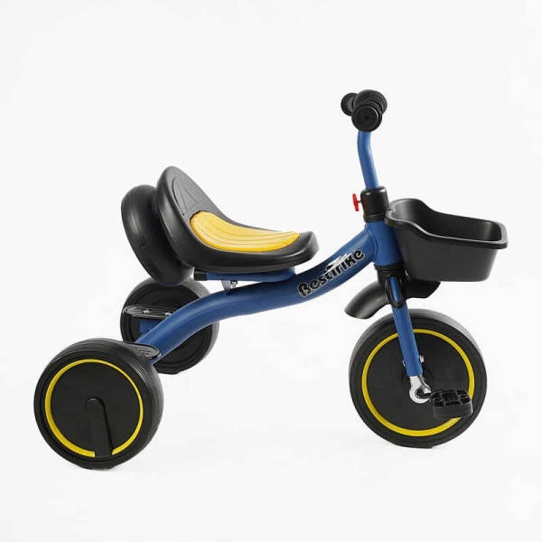 Велосипед 3-х колісний BS-45602 "Best Trike" колеса EVA переднє 10", заднє 8", сталева рама, УКР.ОЗВУЧУВАННЯ, світло, кошик, в коробці