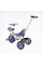 Велосипед 3-х колісний BS-70362 "Best Trike" колеса EVA переднє 10", заднє 8", сталева рама, УКР. ОЗВУЧУВАННЯ, батьківська ручка, в коробці