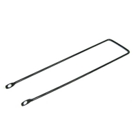 Стійка для кошика велосипеда KS-10045 (250) довжина 45см, сталева, чорна