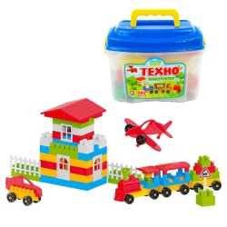 Конструктор "Technok Toys" 3640 (8) "Technok Toys" 107 деталей у валізі