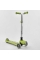 Самокат триколісний Y-00436 (4) Best Scooter, САЛАТОВИЙ, складне алюмінієве кермо, 4 колеса PU зі світлом, d = 12 см