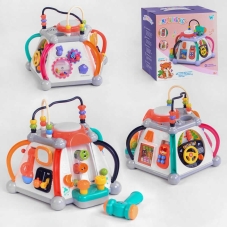 Музичний мультибокс 12892 (12/2) "WToys", ОЗВУЧУВАННЯ УКРАЇНСЬКОЮ МОВОЮ, світло, звук, в коробці
