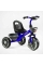 Велосипед 3-х колісний BS-12530 "Best Trike" колеса EVA переднє 12", заднє 10", сталева рама, фара з музикою та світлом, 1 пісня українською та 2 англійською, 2 кошики, в коробці