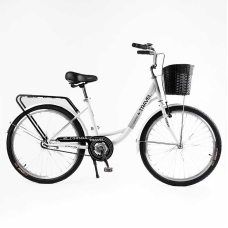Велосипед міський Corso TRAVEL 26" TL-26309 + КОШИК