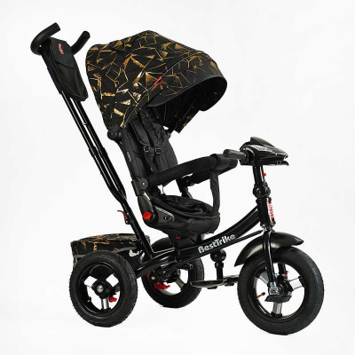 Велосипед 6088 F – 626-87 Best Trike ПОВОРОТНЕ СИДІННЯ, СКЛАДНЕ КЕРМО, ФАРА МУЗИЧНА З USB,Bluetooth НАДУВНІ КОЛЕСА, ПУЛЬТ ВКЛЮЧЕННЯ СВІТЛА І ЗВУКУ