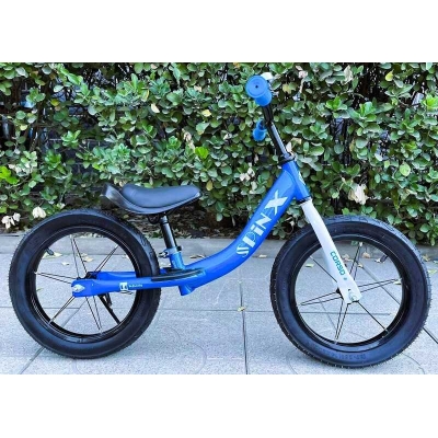 Велобіг "CORSO Spin-X" PX-322-94 сталева рама, колесо 14", надувні колеса, підніжка, підставка для ніг, дзвіночок