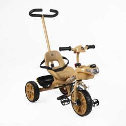 Велосипед 3-х колісний BS-70619 "Best Trike" колеса EVA переднє 10", заднє 8", сталева рама, УКР. ОЗВУЧУВАННЯ, батьківська ручка, в коробці