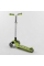 Самокат триколісний Y-00436 (4) Best Scooter, САЛАТОВИЙ, складне алюмінієве кермо, 4 колеса PU зі світлом, d = 12 см