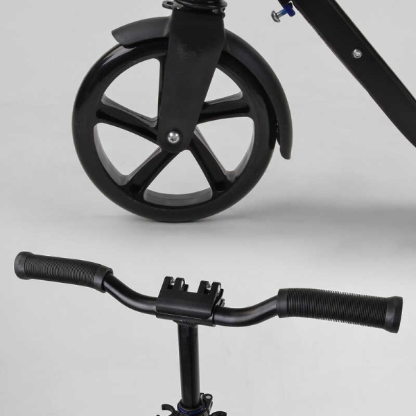 Самокат двоколісний 67490 "Best Scooter" (2) затиск керма, колеса PU - 20 см, 1 амортизатор