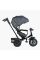 Велосипед 3-х кол. 8066/107-10 BestTrike "Perfetto" поворотне сидіння, колеса гумові надувні, кошик, фара музична, USB, Bluetooth, в коробці