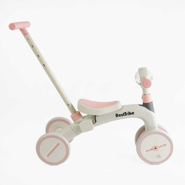 Велосипед 3-х кол. BST-565 Best Trike матеріал рами нейлон, колеса передні 8", задні 6", батьківська ручка, в коробці