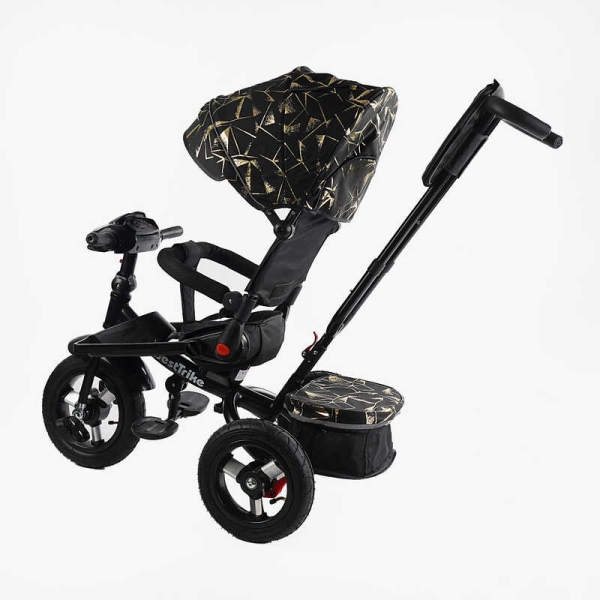 Велосипед 6088 F – 626-87 Best Trike ПОВОРОТНЕ СИДІННЯ, СКЛАДНЕ КЕРМО, ФАРА МУЗИЧНА З USB,Bluetooth НАДУВНІ КОЛЕСА, ПУЛЬТ ВКЛЮЧЕННЯ СВІТЛА І ЗВУКУ
