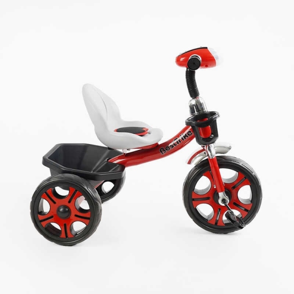 Велосипед 3-х колісний BS-21505 "Best Trike" колеса EVA переднє 12", заднє 10", сталева рама, фара з музикою та світлом, кошик, в коробці