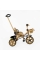 Велосипед 3-х колісний BS-70619 "Best Trike" колеса EVA переднє 10", заднє 8", сталева рама, УКР. ОЗВУЧУВАННЯ, батьківська ручка, в коробці