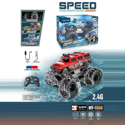 Джип на радіокеруванні XB 1252 (24) 2 види, акум. 3.7V, USB кабель, пульт 2.4 GHz, масштаб 1:16, гумові колеса, водонепроникна, в коробці
