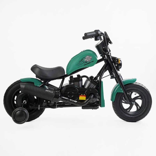 Мотоцикл електричний дитячий Corso H-93171 (1) двигун 160W, акумулятор 24V5Ah, Bluetooth, звук двигуна, в коробці