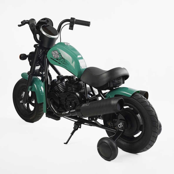 Мотоцикл електричний дитячий Corso H-93171 (1) двигун 160W, акумулятор 24V5Ah, Bluetooth, звук двигуна, в коробці