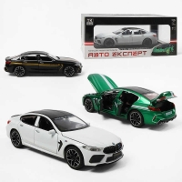 Машинка 1340-03 (24) "Авто Експерт", 3 кольори, металопластик, 1:24, звук, світло, інерція, відчиняються двері, у коробці, ВИДАЄТЬСЯ ТІЛЬКИ МІКС ВИДІВ
