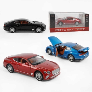 Машина TX 41120 (48/2) "Авто Експерт", 3 види, металопластик, масштаб 1:22, світло, звук, інерція, відчиняються двері, багажник та капот,в коробці, ВИДАЄТЬСЯ МІКС ВИДІВ