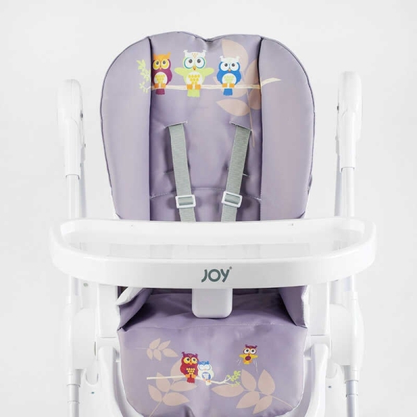 Стільчик для годування Joy K-60290 (1) мягкий чохол ПВХ, 4 колеса, з’ємний столик, кошик, в коробці