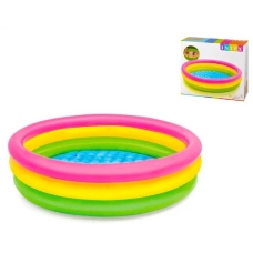 Intex Басейн 57412 NP "Веселка" (6) 3 кільця, розміром 114х25см, обсяг: 136л, вага: 1,2 кг, від 3 до 6 років