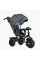 Велосипед 3-х кол. 8066/107-10 BestTrike "Perfetto" поворотне сидіння, колеса гумові надувні, кошик, фара музична, USB, Bluetooth, в коробці