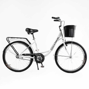 Велосипед міський Corso TRAVEL 26" TL-26309 + КОШИК