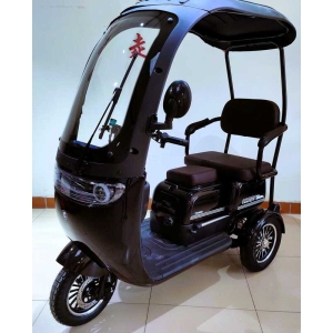 Электрический трицикл Corso Handy HD-65602, 800W, 72V/20Ah, 35 км/ч, 3-х местный, с крышей