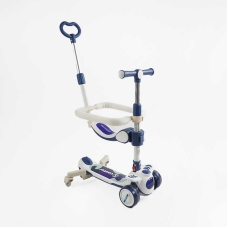 Самокат 5в1 "Skyper" RT-13409 (6) колеса PU125х40мм зі світлом, укр озвучування та підсвічування платформи, з ДОП. КОЛЕСАМИ, захисний бампер, в коробці
