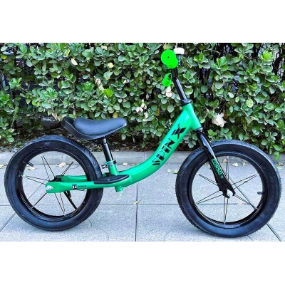 Велобіг "CORSO Spin-X" PX-415-63 сталева рама, колесо 14", надувні колеса, підніжка, підставка для ніг, дзвіночок