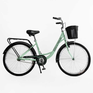 Велосипед міський Corso TRAVEL 26" TL-26727 + КОШИК