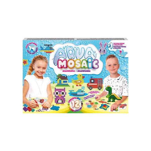 Набір креативної творчості маленький "Aqua Mosaic" AM-01-03 (12) "Danko Toys"